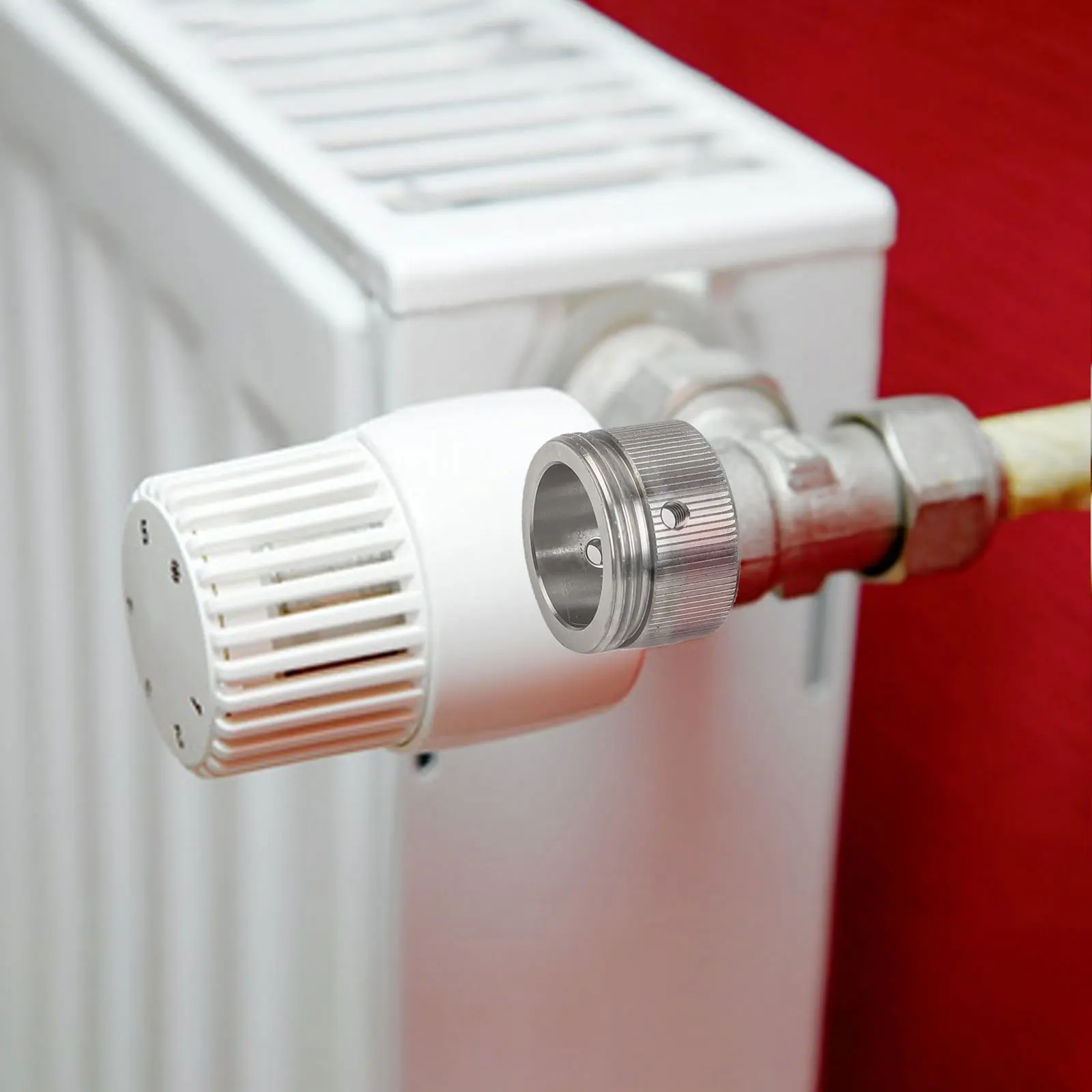 لصمام RA لتركيب ترموستات صمام RAV محول من الفولاذ المقاوم للصدأ طقم صمامات سهل التركيب متوافق مع صمامات RA #4