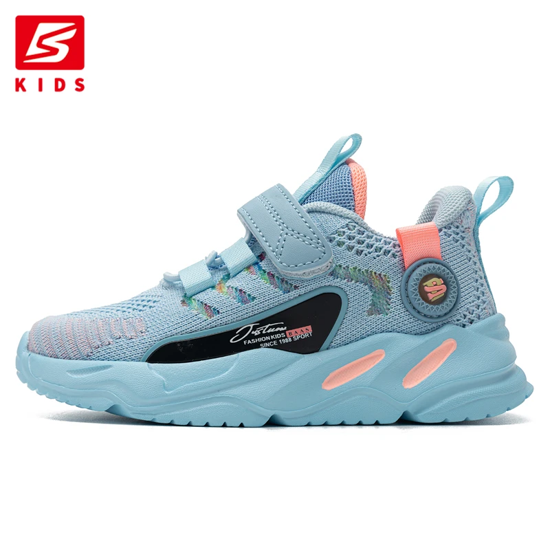 2023 Baasploa Kids Led Shoes Luminous New Fashion Casual Sneakers Boys Mesh Breathable Sport Shoes Lightweight Tenis for Girls