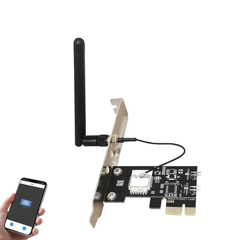 Vara inicialização/desligamento remoto do PC com comando voz controle aplicativo para fácil acesso