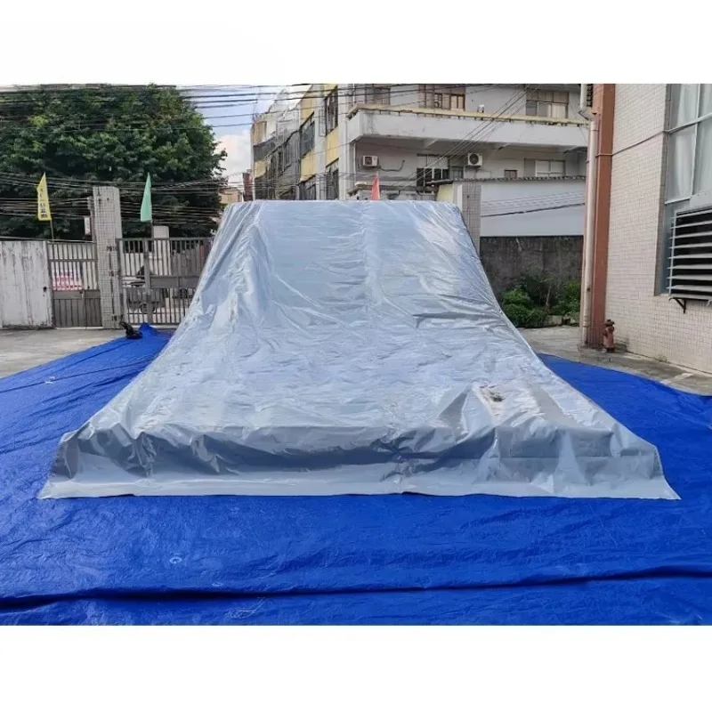 Newly designed slope mountain bike landing safety airbag inflatable ski slope landing