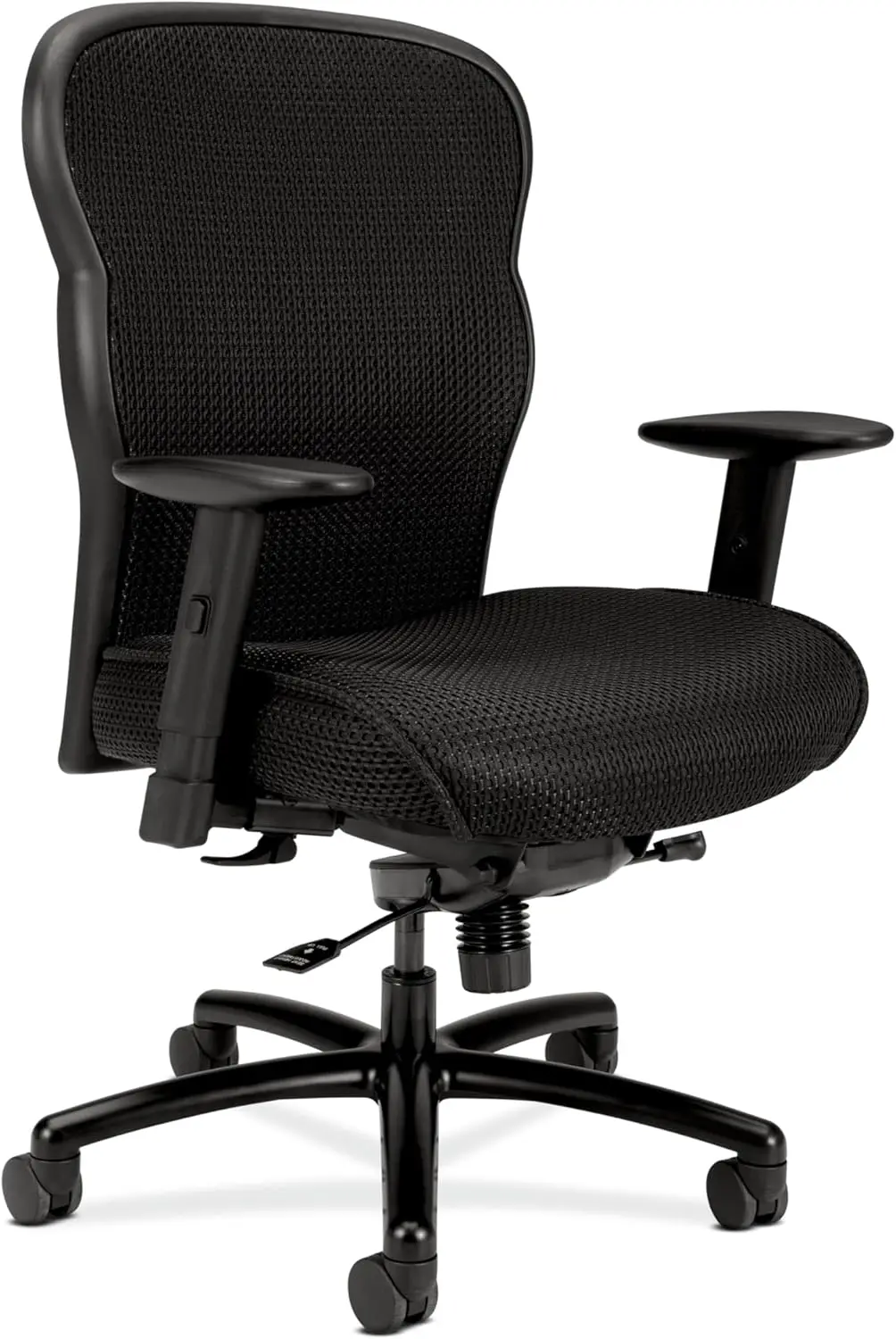 Wave Big and Tall Office Chair 450lbs - Breathable Stretch Mesh Back & Seat Extra Wide Desk Chair - Plus Size