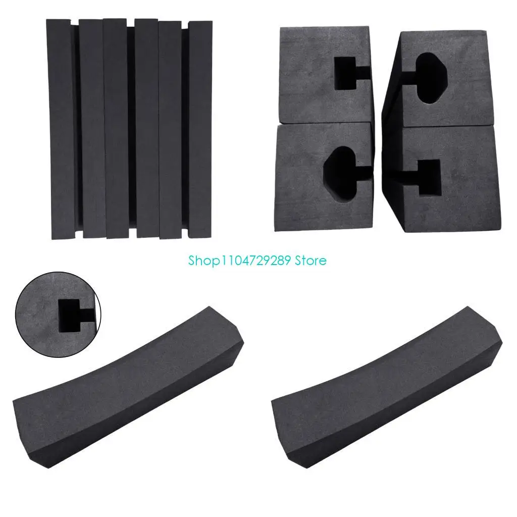 D8KE Soft Roof Cargo Support Pad, High-Density Rack for Temporary Travel Gear and Board Transport During Vehicle Use