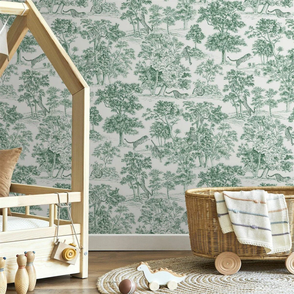 

Современные фотообои на заказ, фотообои для гостиной, фон для телевизора, 3d стерео-обои с водопадом и тигром, наклейки на стену