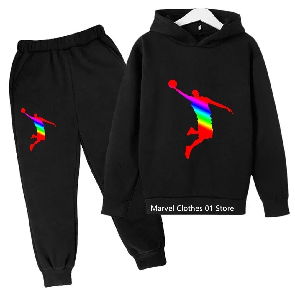 Children Tracksuit Kids Clothing Sets Baby Boys Girls Fashion Sports Suits Hoodies Sweatshirts+pants Brand Jacket Boy Clothes