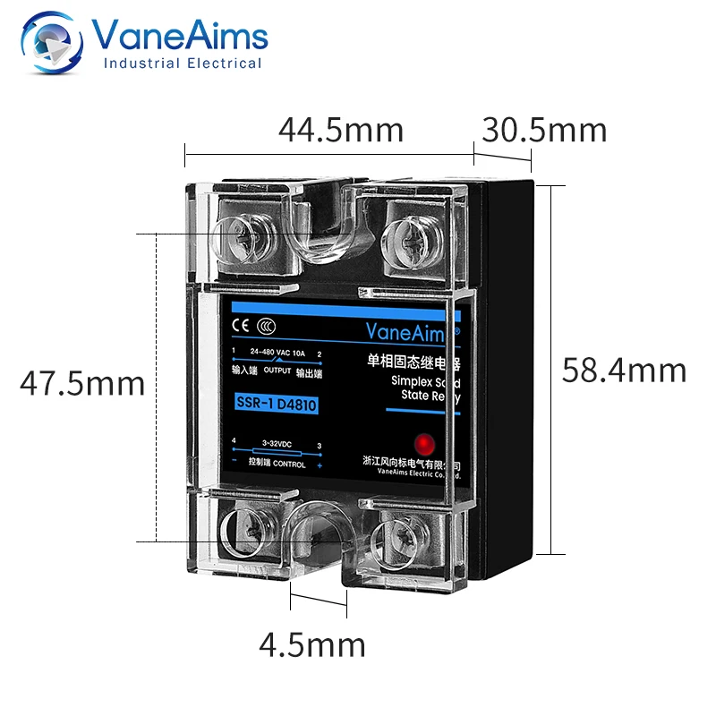 REX C100 Digital PID Temperature Controller REX-C100 thermostat 0-400℃  K Type Input 40DA SSR Relay 0-40A Heatsink VaneAims