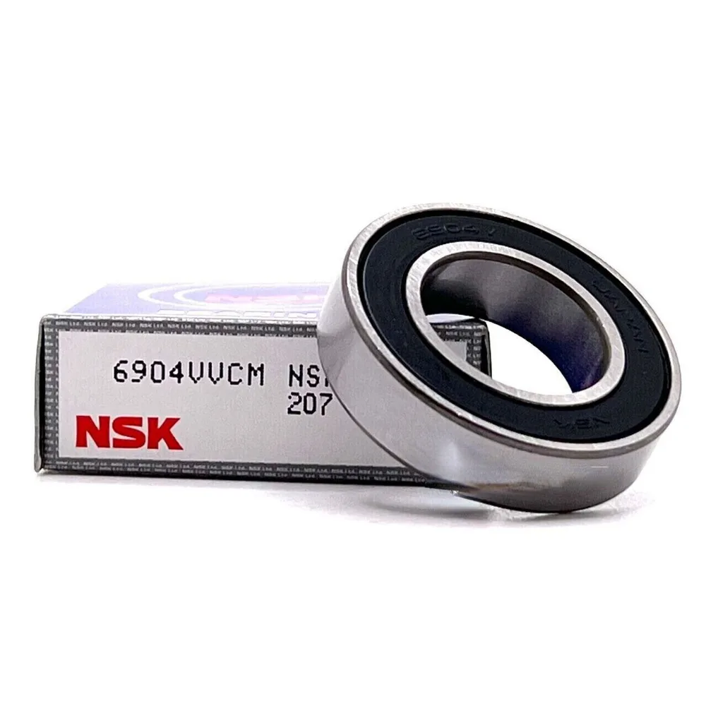 NSK-rodamientos sellados de goma doble, 6904VV, 6904-2RS, 20x37x9mm, 61904-2RS