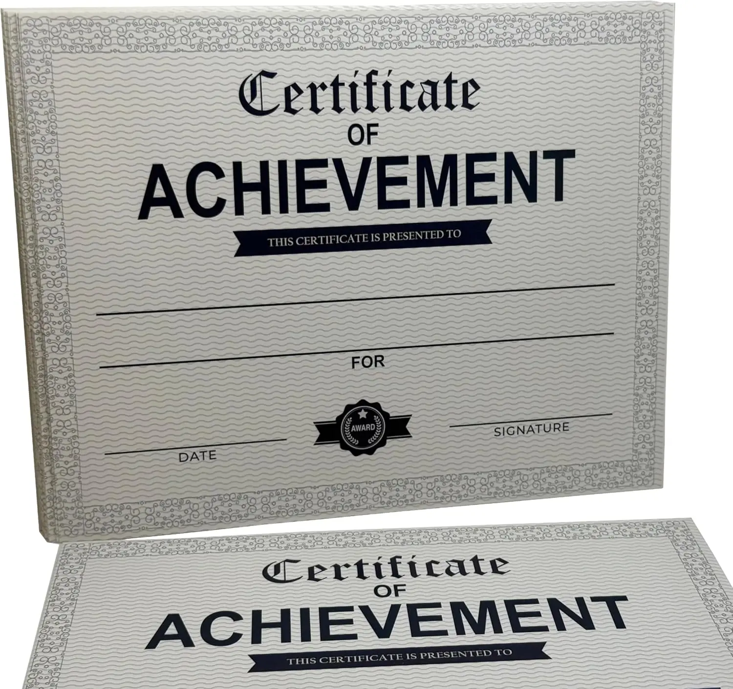 25 قطعة شهادة جوائز الإنجاز شهادات الانتهاء - 8 × 10 بوصة #5