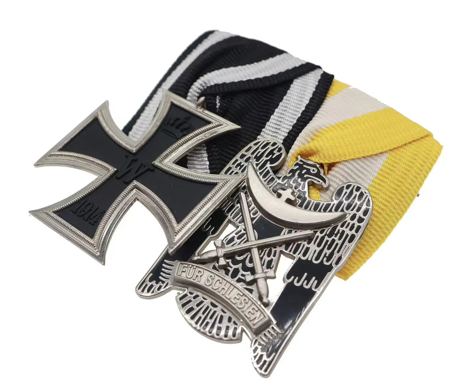 الحرب العالمية الأولى الميدالية الألمانية بار الاستنساخ شارة عسكرية تاريخية #2