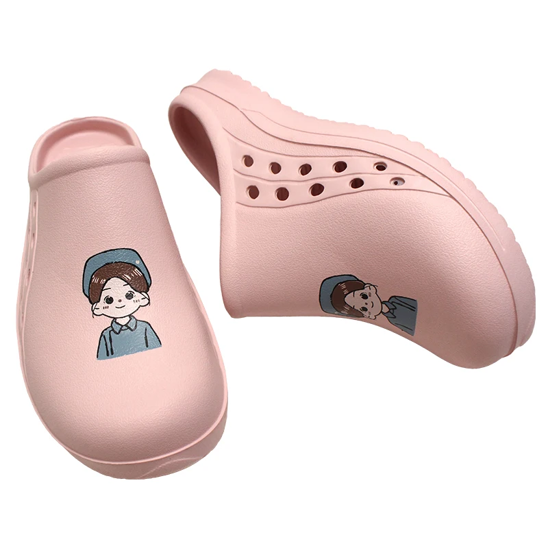 EVA Anti-Slip Operating Room Scrubs Shoes Flexible Breathable Medical Clogs Healthcare Workers Women's Footwear Shoes X06-23