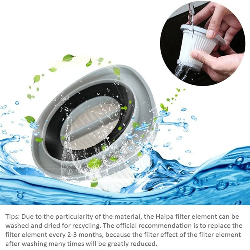 فلتر Hepa لـ deerma deerma dx118c dx128c ، مكنسة كهربائية يدوية لاسلكية إكسسوارات بديلة