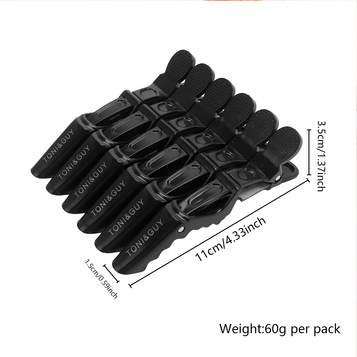 Professional Barber Stylist Hairpins Barbershop Hairdressing Clips Alligator Claw Clamps Salon Styling Tools Accessories