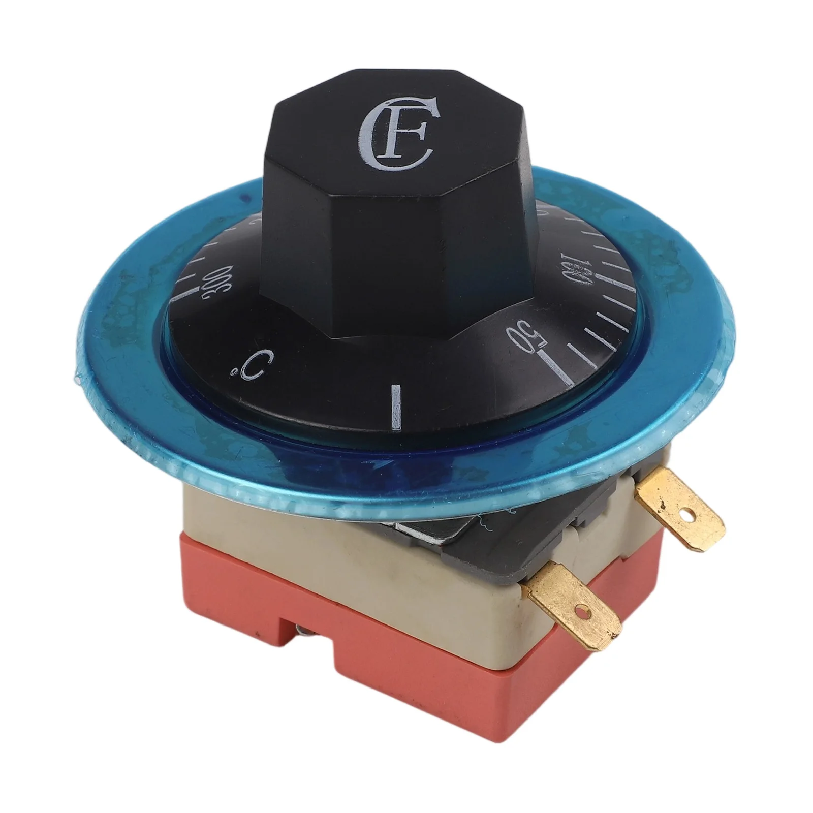 AC 250V Thermostat Temperature Controller Thermostat For Electric Ovens Metal And Plastic Material Normally Closed Function