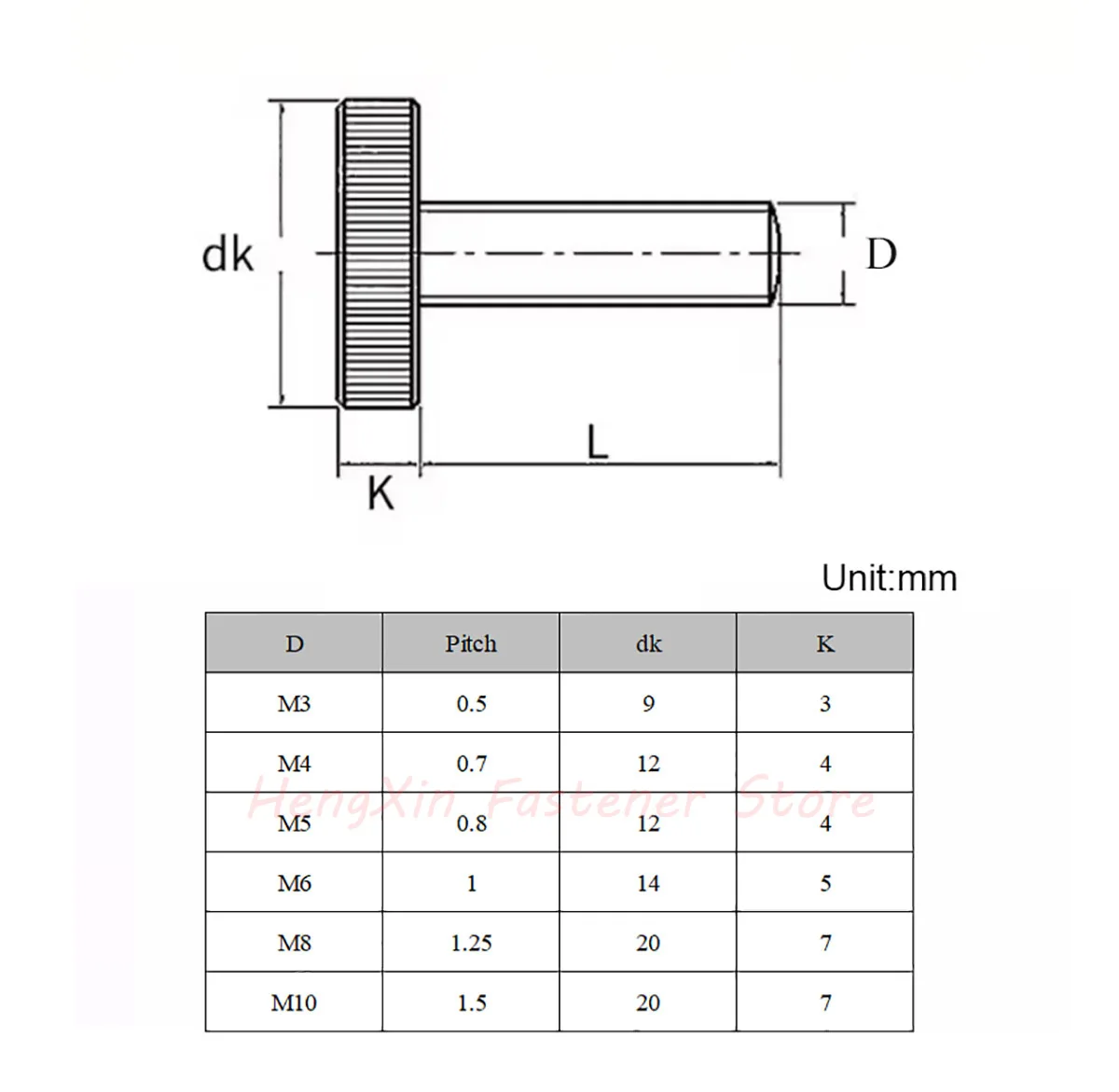 Brass GB835 Knurled Flat Head Hand Tighten Thumb Screw Bolts M3 M4 M5 M6 M8 M10*4/5/6/8/10/12/14/16/20/22/25/30/35/40