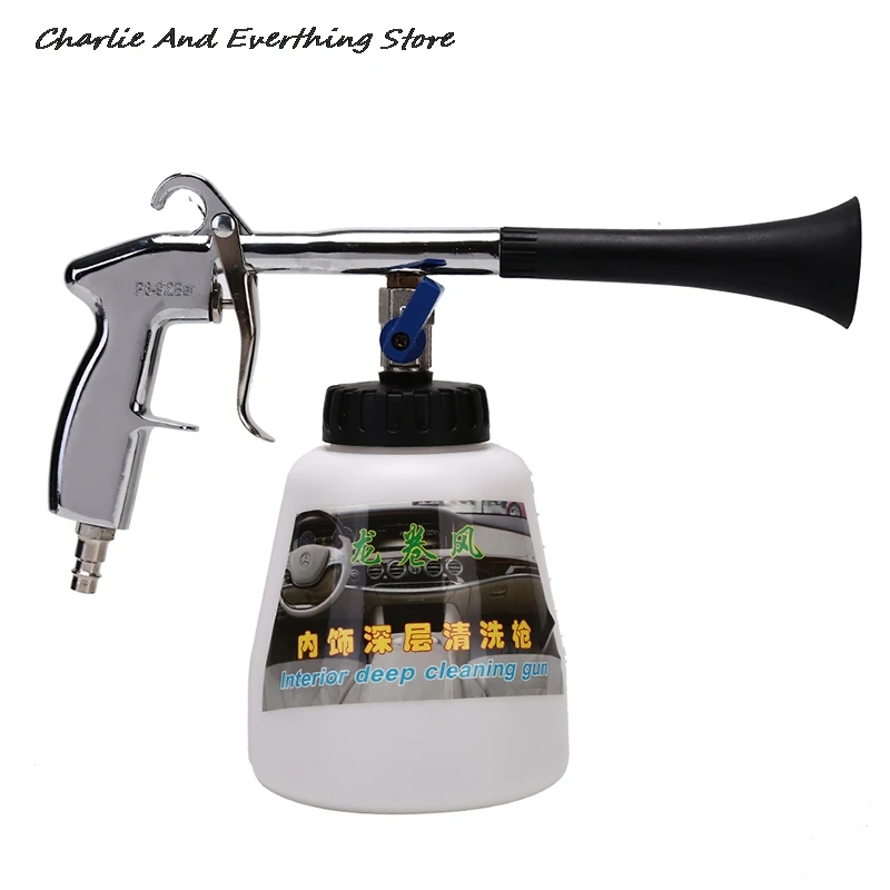 Automotive Interior Cleaning Machine Tornador Foam Cleaning Gun With Brush High Pressure Car Washer Foam Gun