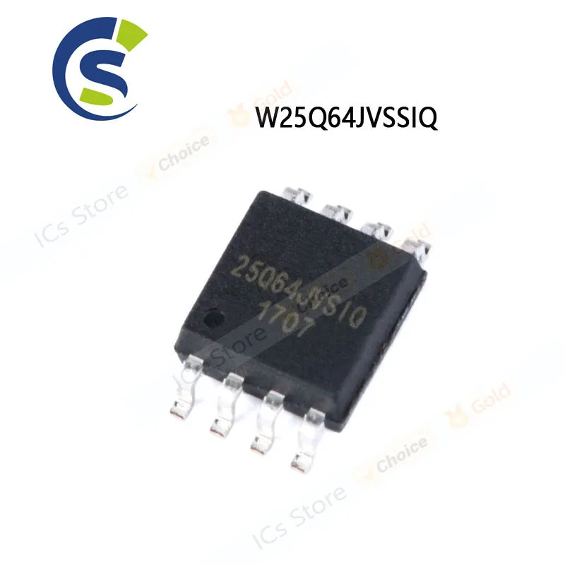 10PCS New and Original  25Q64JVSIQ W25Q64JVSIQ 25Q64JVSSIQ  sop-8 Chipset W25Q64JVSSIQ