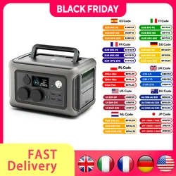 ALLPOWERS Portable Power Station R600, 299Wh LiFeP04 batteria con 2x600W (1200W Surge) prese AC per campeggio all'aperto RV Home