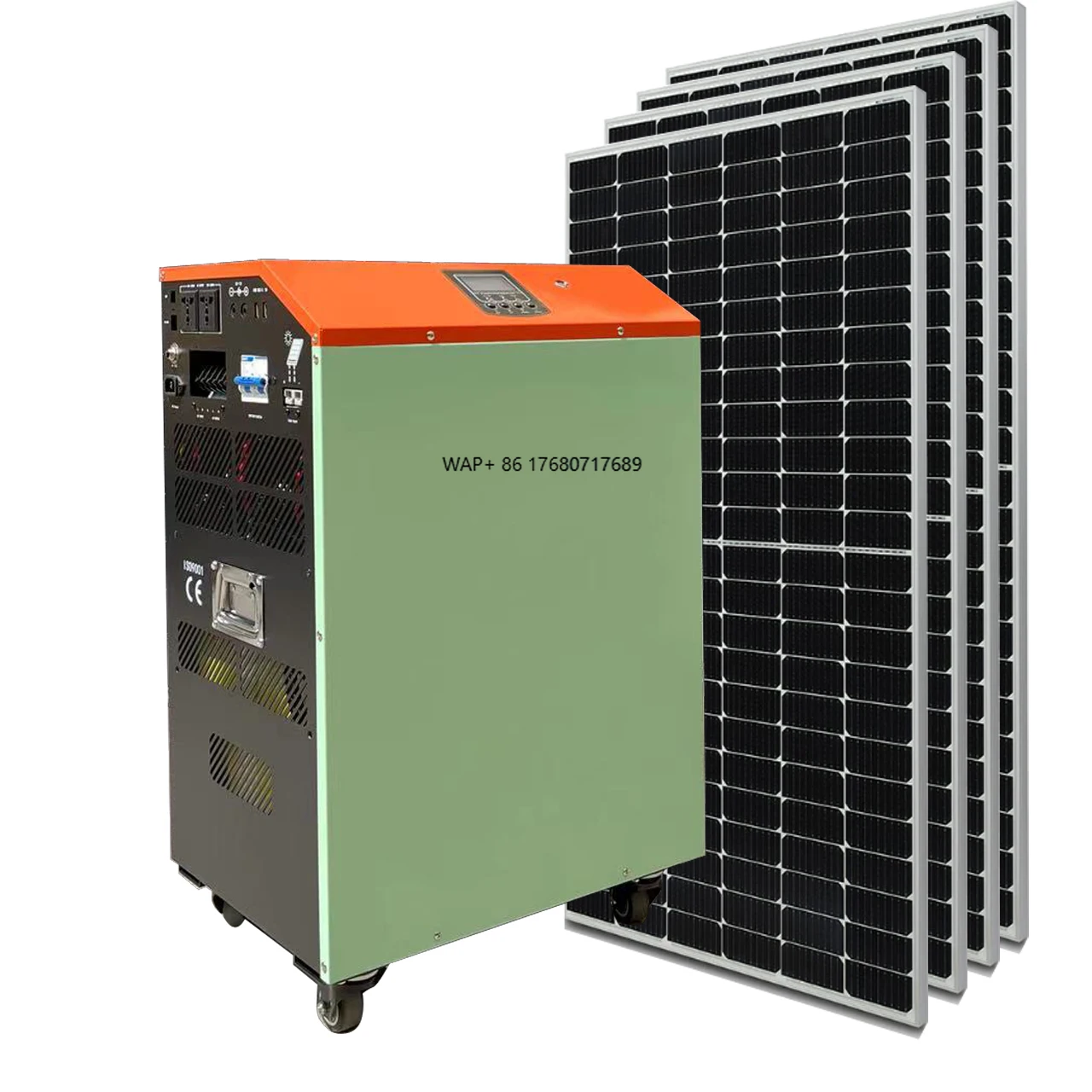 2KW 3KW 5KW All in One Plug and Play off Grid Solar Panel Cells Charger Controller Solar Energy System Kit