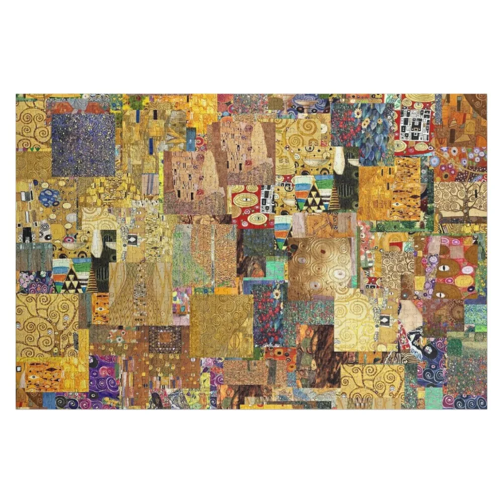 Gustav Klimt Jigsaw Puzzle Customizable Child Gift Jigsaw Custom Personalized Kids Gifts Custom Wooden Name Puzzle