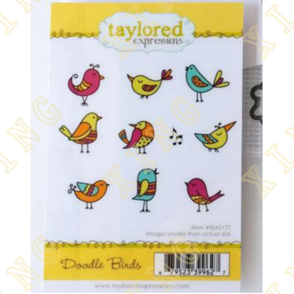 Doodle Bird Digs Metal Craft Cutting Dies for DIY Scrapbooking Paper Diary Decoration Manual Handmade for 2024 Embossing New