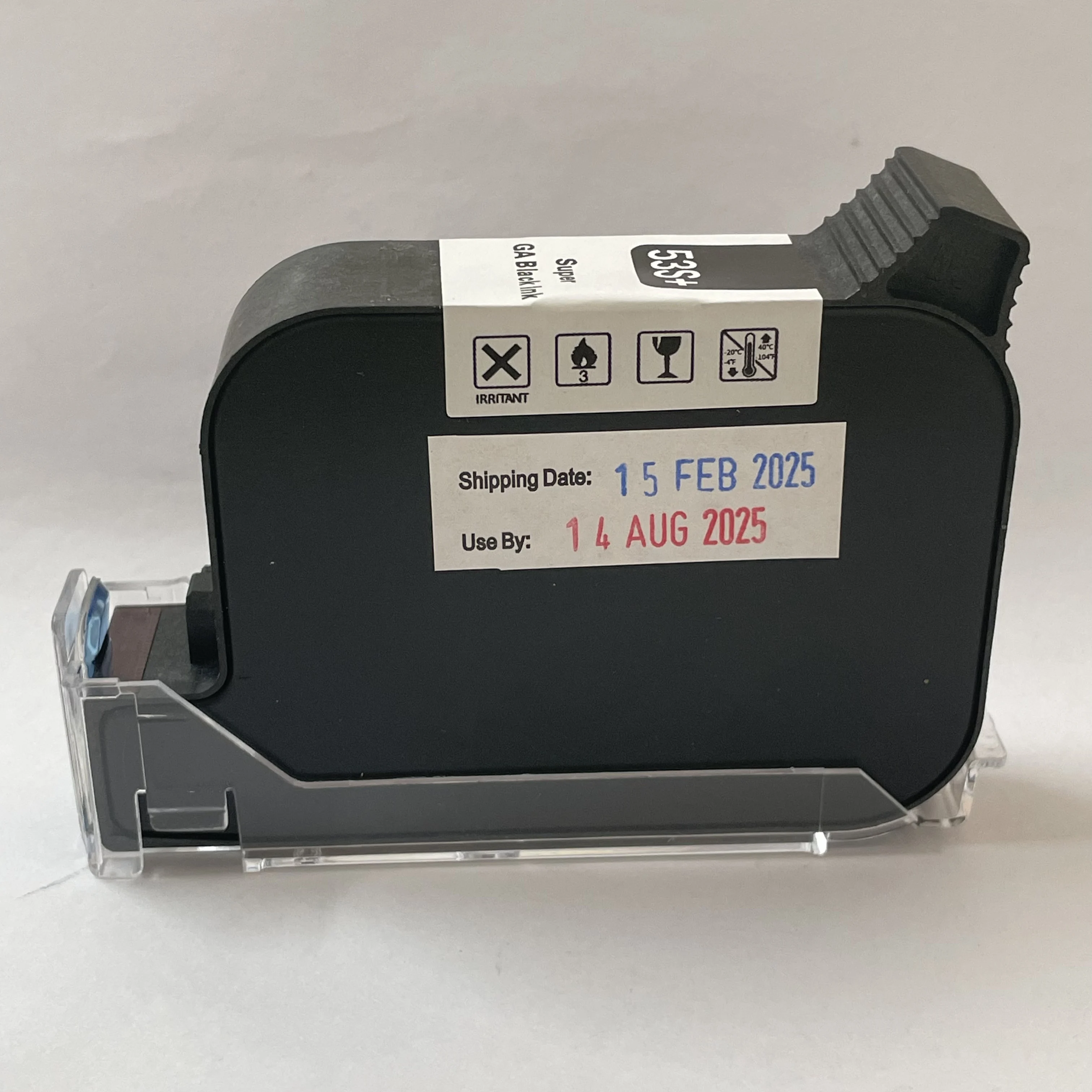 53S+ original quick-dry black cartridge is suitable for encrypted