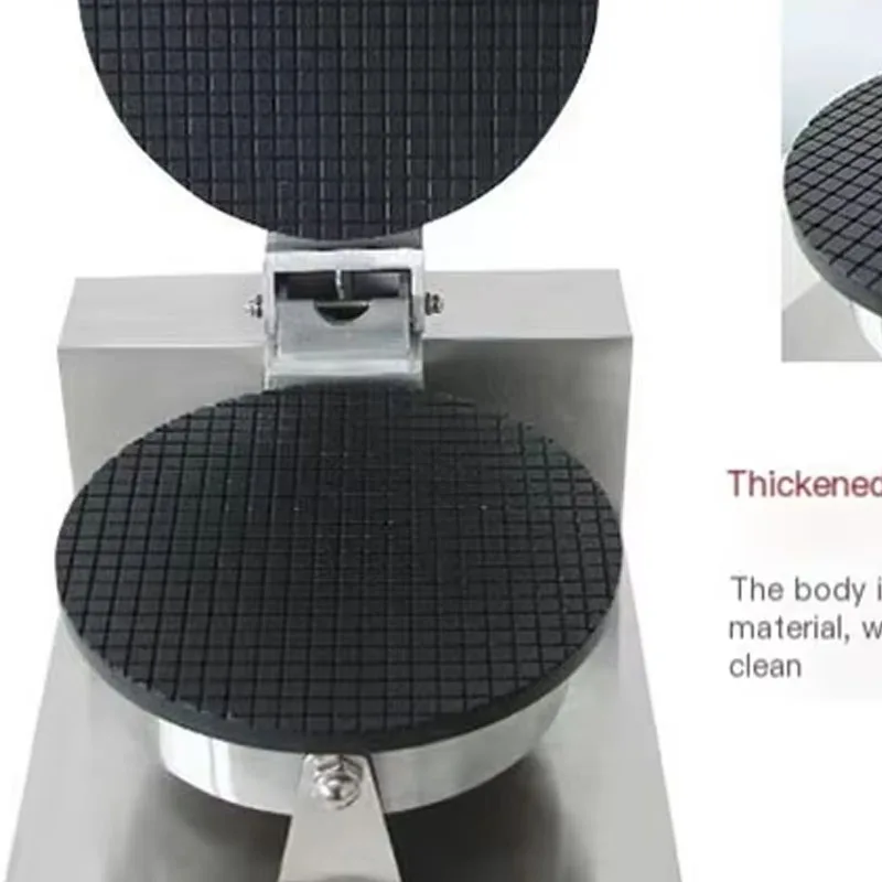 

Аппарат для приготовления вафельных рожков для мороженого с формовочным роликом