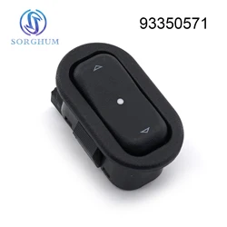 Sorghum-Interruptor de Control de ventanilla eléctrica, pulsador único para Opel Astra Corsa C Chevrolet Holden Zafira, 93350571, 93354155