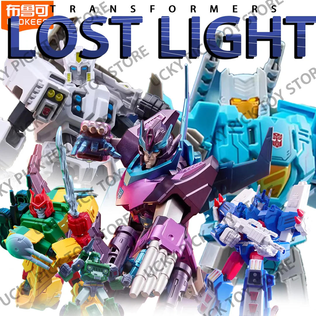 Blokees Transformers Galaxy Version Vol.11 Lost Light Blind Box Figurines Articulées Ultra Magnus Rodimus Prime Figurines Assemblées Jouet