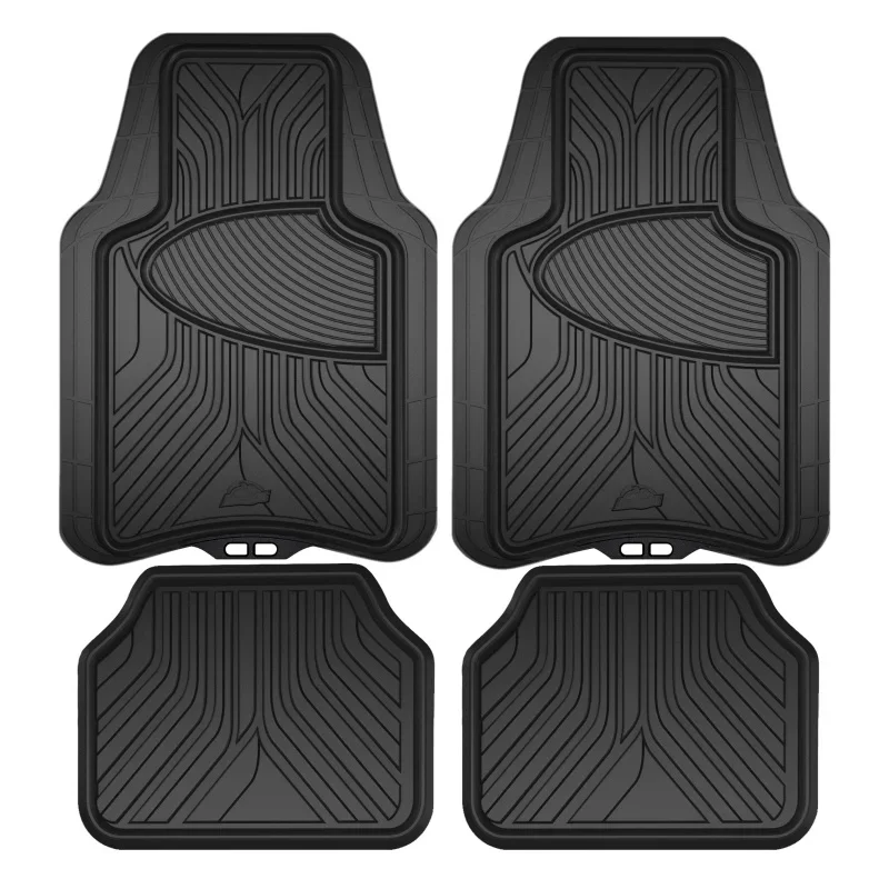 

For Armor All 4 Piece Black All-Season Trim-to-Fit Floor Mats, 78846WDC
