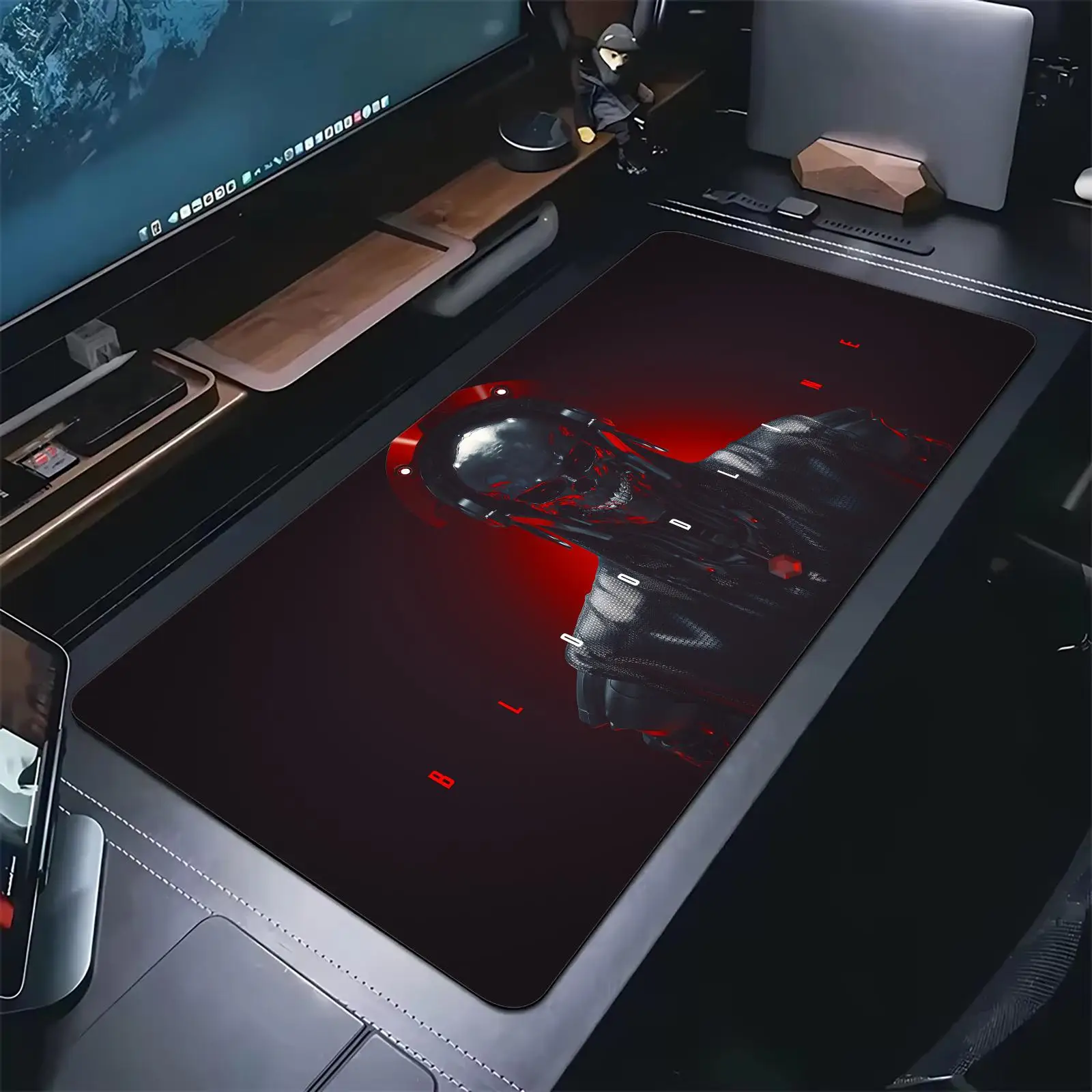 Mouse Pad Pro E-Sports XXL Gaming Mousepad Extra Large Non-Slip Stitched Edge Keyboard Laptop Desk Mat For PC Gamer Bloodlines 2