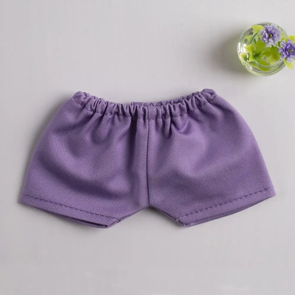 New Fashion Cotton Doll Clothes Cute Mini Casual Wears Pants Multi-Colors Cotton Doll Trousers for 20cm Cotton Doll