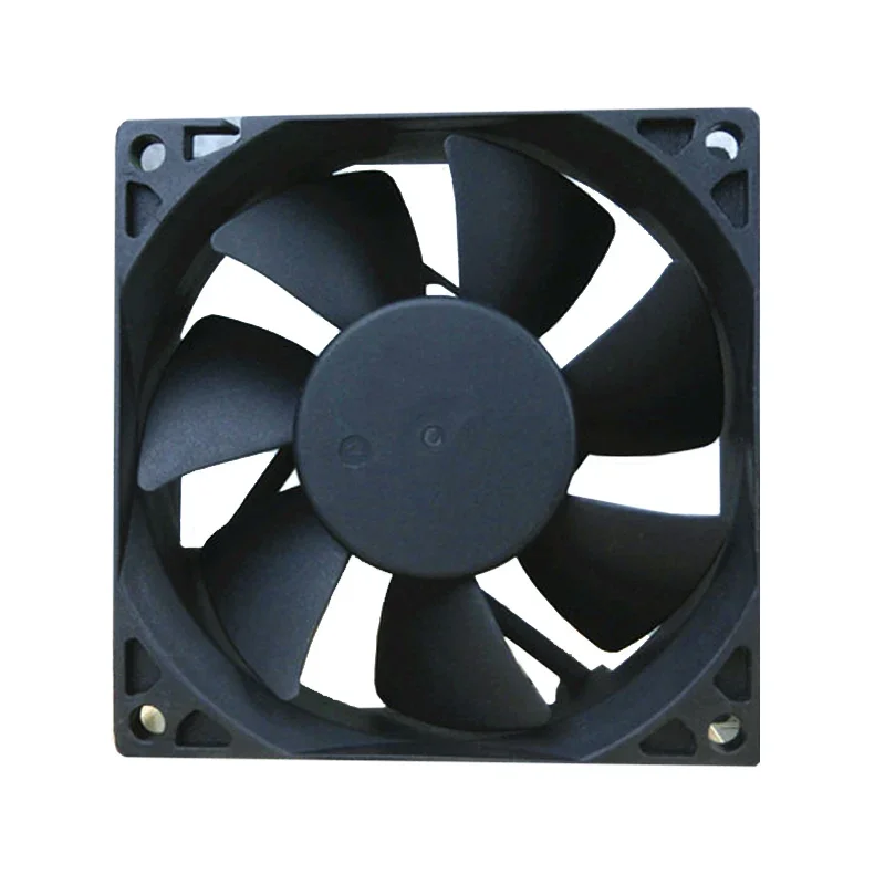 (YTT) 8CM 8025 4-wire PWM temperature controlled silent chassis fan 12V 0.33A AD0812UX-A7BGL