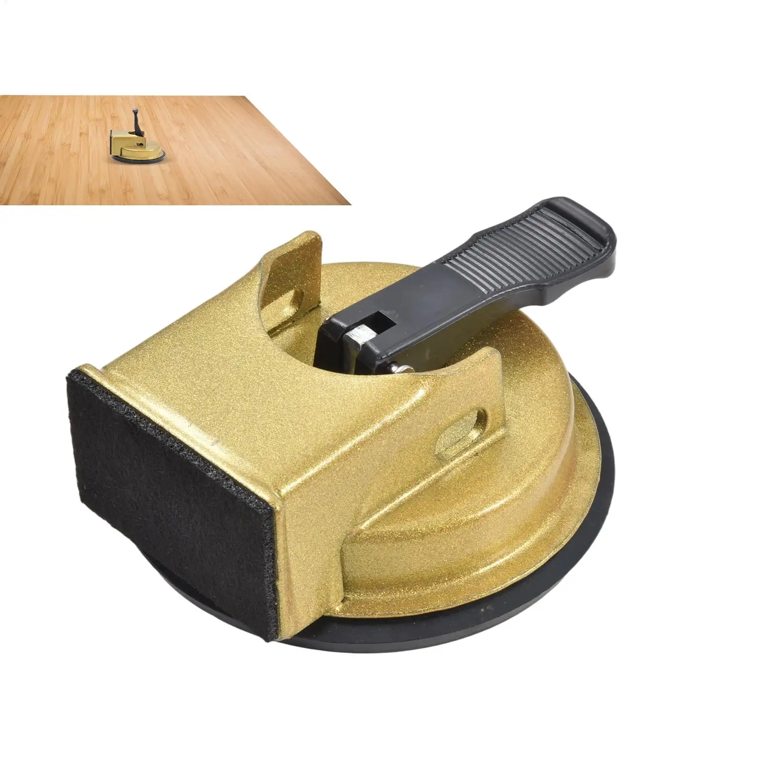 Herramienta para Reparar Espacios en el Suelo, para Pisos de Vinilo/Madera, Herramienta de Reparación de Espacios en Pisos de Madera, Agarrador Resistente con Ventosa, Agarrador de Tablones