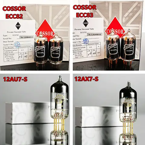 FEIYUE AMP PSVANE COSSOR ECC83 ECC82 12AX7-S 12AU7-S 진공관 전자 튜브 프리 앰프 앰프 오디오에 적용 가능