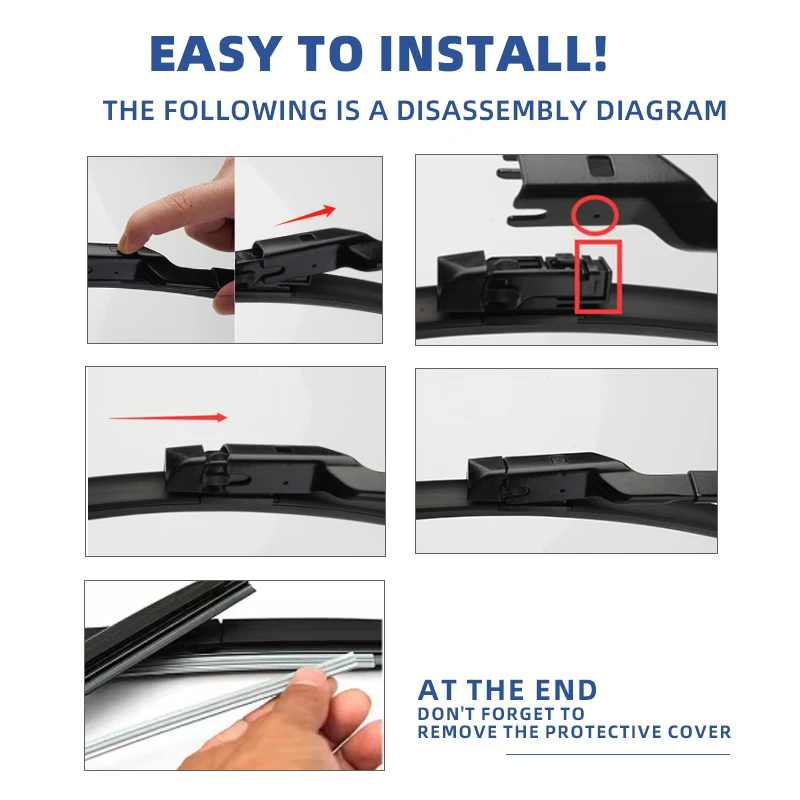 LHD الجبهة الخلفية ممسحة شفرات لمازدا CX-5 CX5 KF MK2 2017-2023 2018 2019 2020 2021 2022 نافذة الزجاج الأمامي 24 "18" 14" اكسسوارات #3