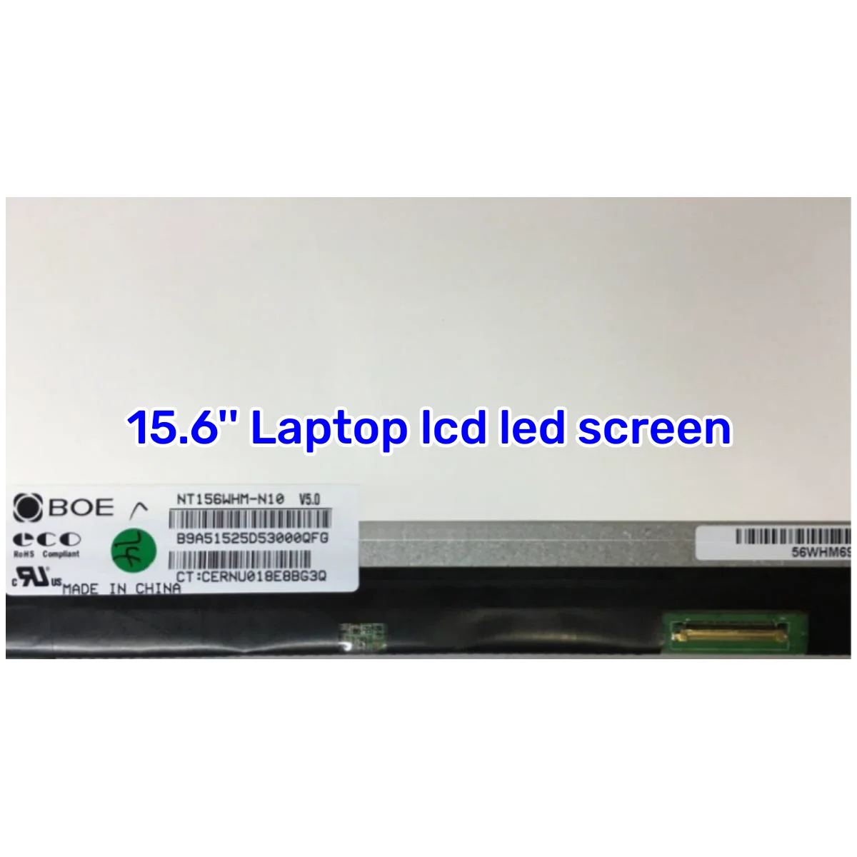 Imagem -03 - Substituição Laptop Lcd Led Screen Matrix Slim 40 Pin Lp156whb-tlc1 Tld1 Ltn156at35 N156bge-la1 156 Pol Nt156whm-n10