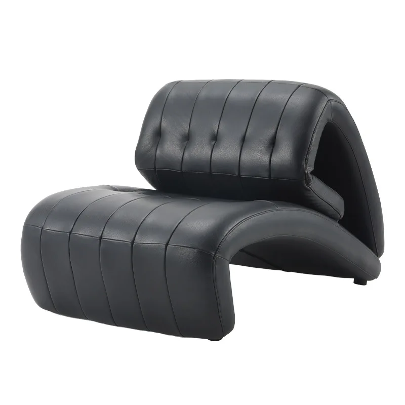 Lazy chair single sofa leather function folding recliner
