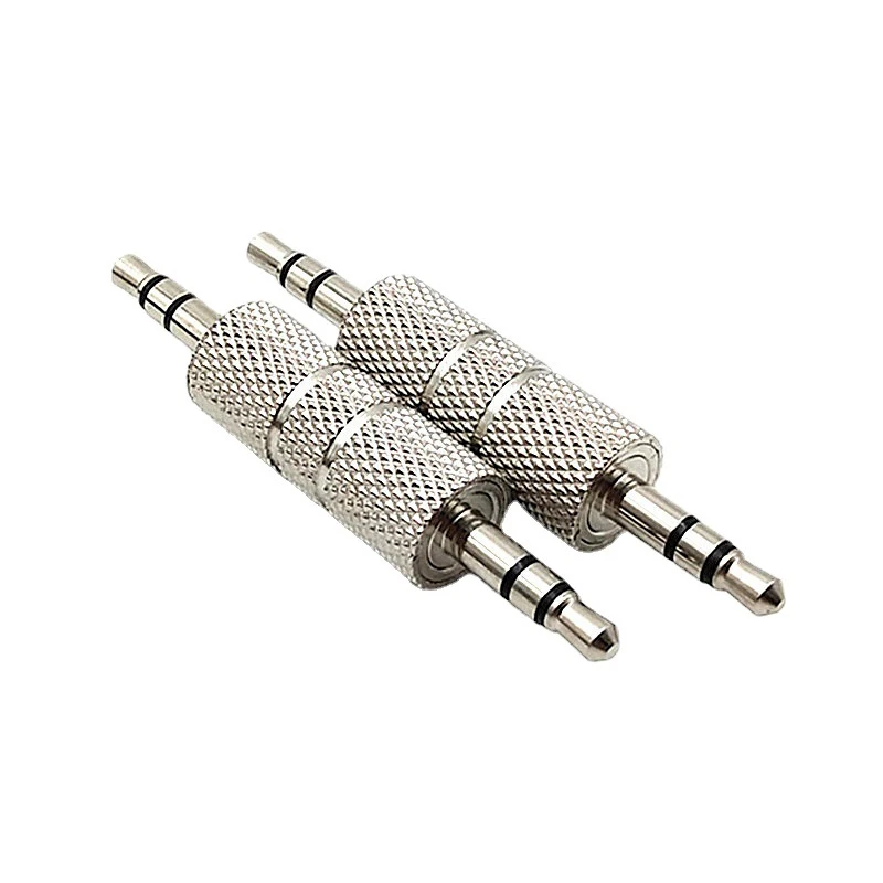 2 قطعة 3.5 مللي متر ستيريو ذكر إلى 3.5 مللي متر ذكر سماعة محول الصوت جاك مقرنة موصل #2