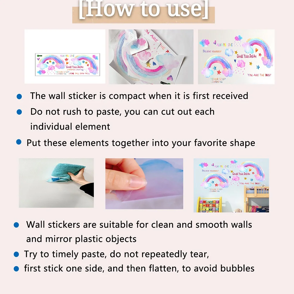 12 Pcs Repeatedly Erase The Whiteboard List Washable Labels Signs Sticker Reusable Mirrors Pvc Dry Stickers Office