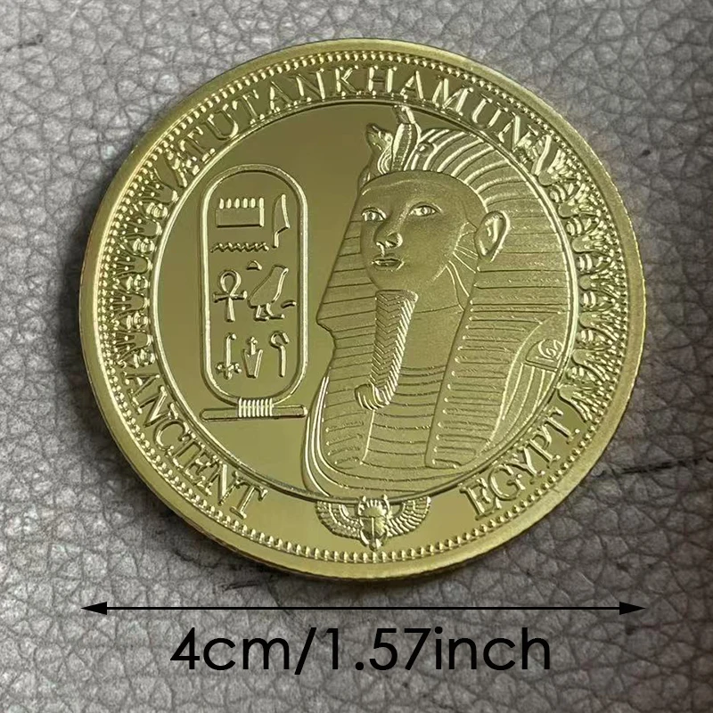 الفرعون المصري القديم عملة تذكارية الكلب رئيس أنوبيس عملة فضية تذكارية عملة الأعمال #6