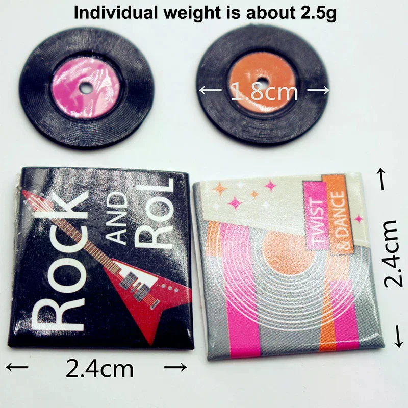 1 مجموعة دمية صغيرة CD القرص سجل مجموعة غرفة نوم غرفة المعيشة مصغرة المشهد نموذج اللعب بيت الدمية الملحقات #2