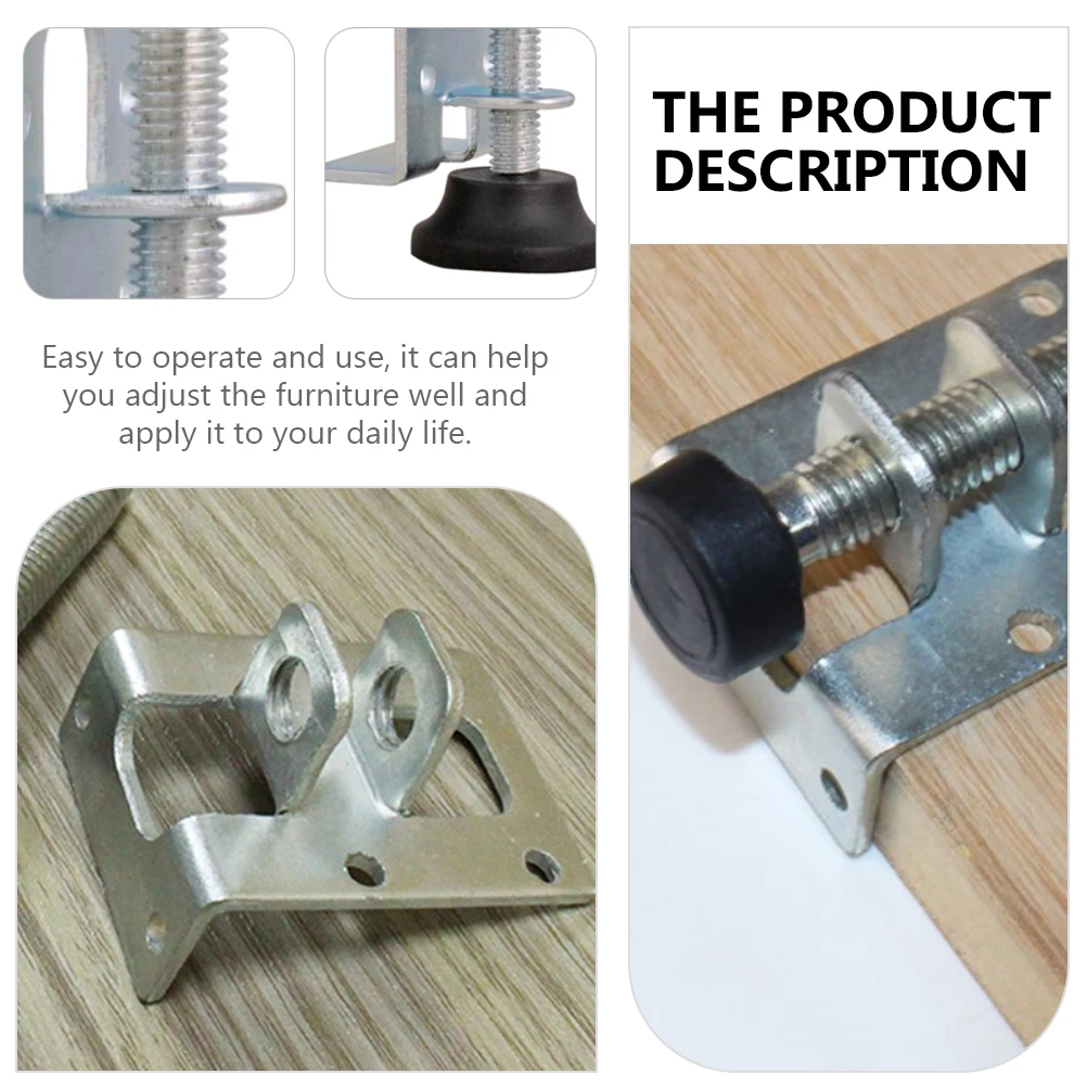 

Adjustable Feet Furniture Leveling Cabinet Leg Levelers Levels Legs Closet Wardrobe