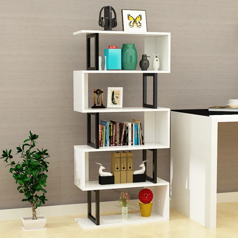 Nordic Design Bookrack Home Decorations Multilayer Solid Wood Display Bookshelf Storage Estante Para Libros