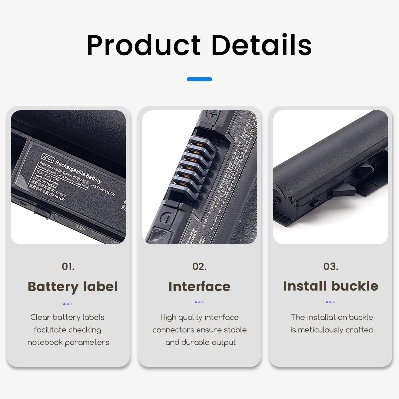 Imagem -02 - Bateria do Portátil para Notebook hp Jc03 Jc04 919700850 919681221 919682121 919682421 919682931 919701-850 Hstnn-lb7v