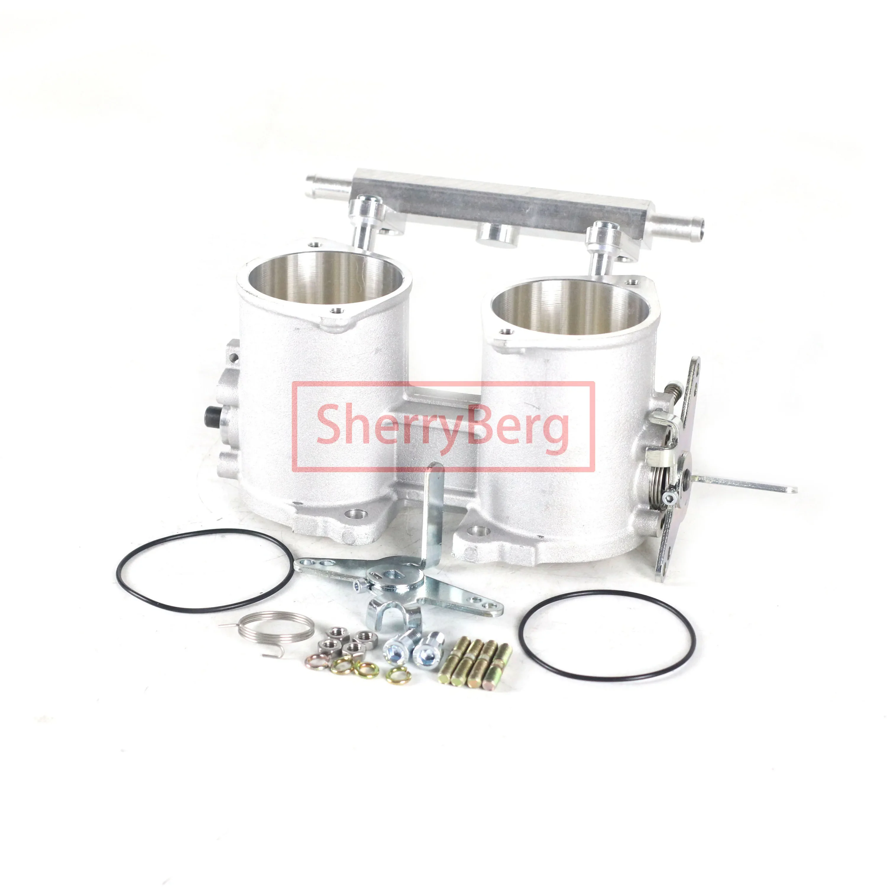 أجسام دواسة خنق لjenvey IDF Style Carb ، قضبان وقود Weber Dellorto EMPI W ، 55 ، 55IDF ، 84 thall ، TFP55I ، 55 IDF