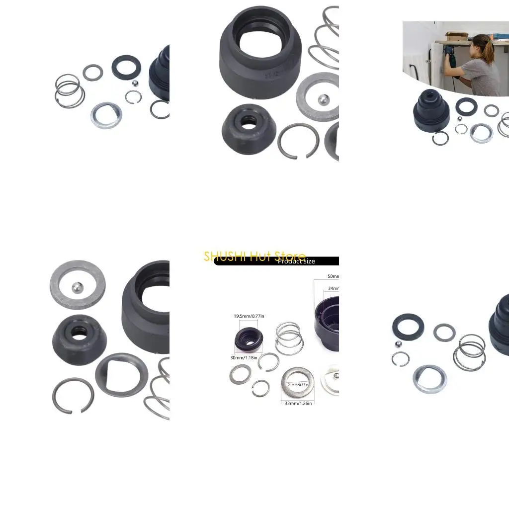 

Drill Chuck Cover Chuck Nose Bit Spare Parts For GBH2-20/24 GBH2-26 Bit Electric D57B