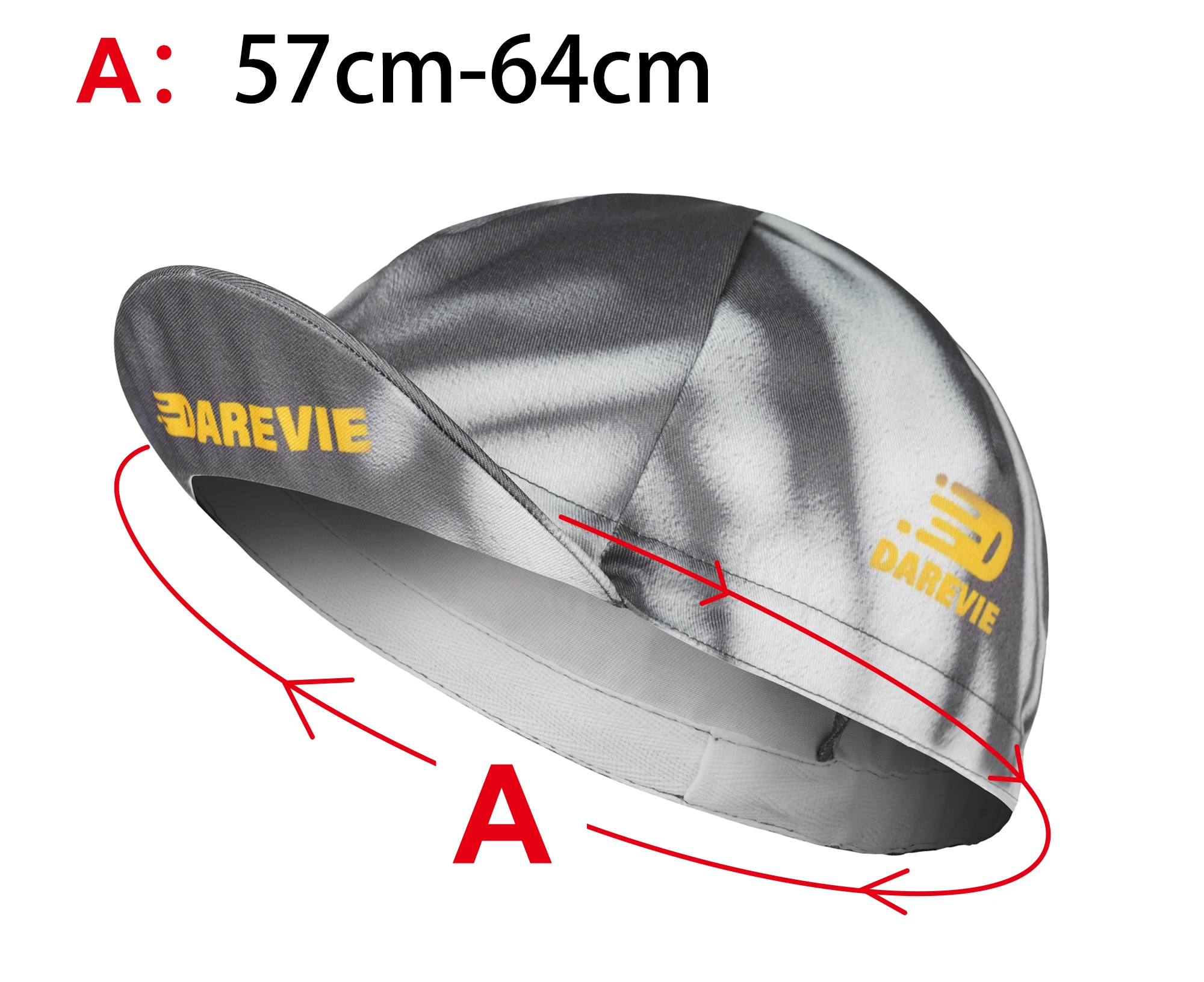 DAREVIE Cycling Cap Breathable Cap Mesh Cool Max Cycling Cap Summer Bike Caps Cycling UV Protect MTB Road Cycling Cap One Size