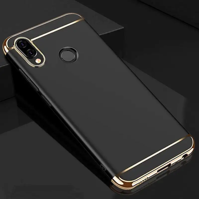 Capa Dura Ultra Slim para Xiaomi Redmi 7, Caso Removível, Caso De Telefone De Luxo, 3 em 1