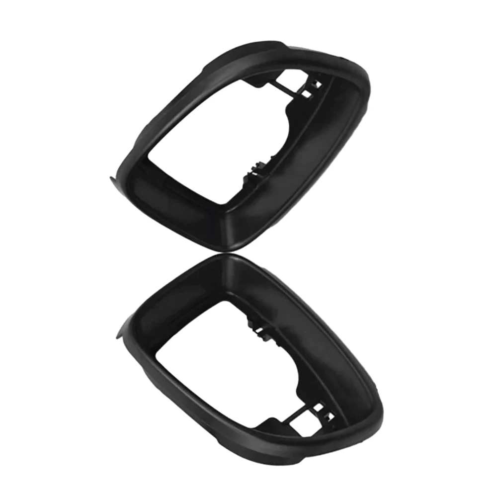 For VW Jetta 6 MK6 Passat B7 CC Beetle Scirocco Car Glossy Side Mirror Housing Frame Rear View Mirror Holder Trim Accessories