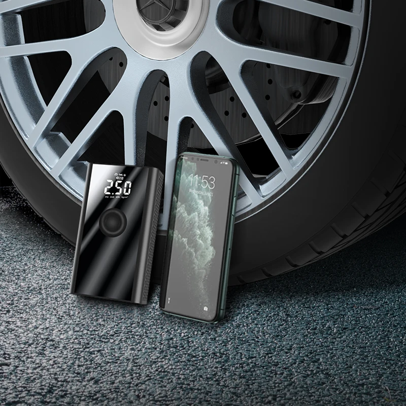 Multi-function Mini Wireless Ball Motorcycle Scooter Bicycle Tire Inflator Electric Air Pump for Bikes