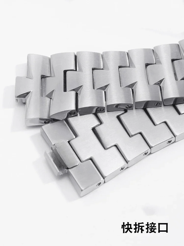 Per VACHERON CONSTANTIN VC 47660/47040 Cinturino per orologio Accessori per orologi da uomo all'estero 24mm * 7mm Cinturino in acciaio inossidabile